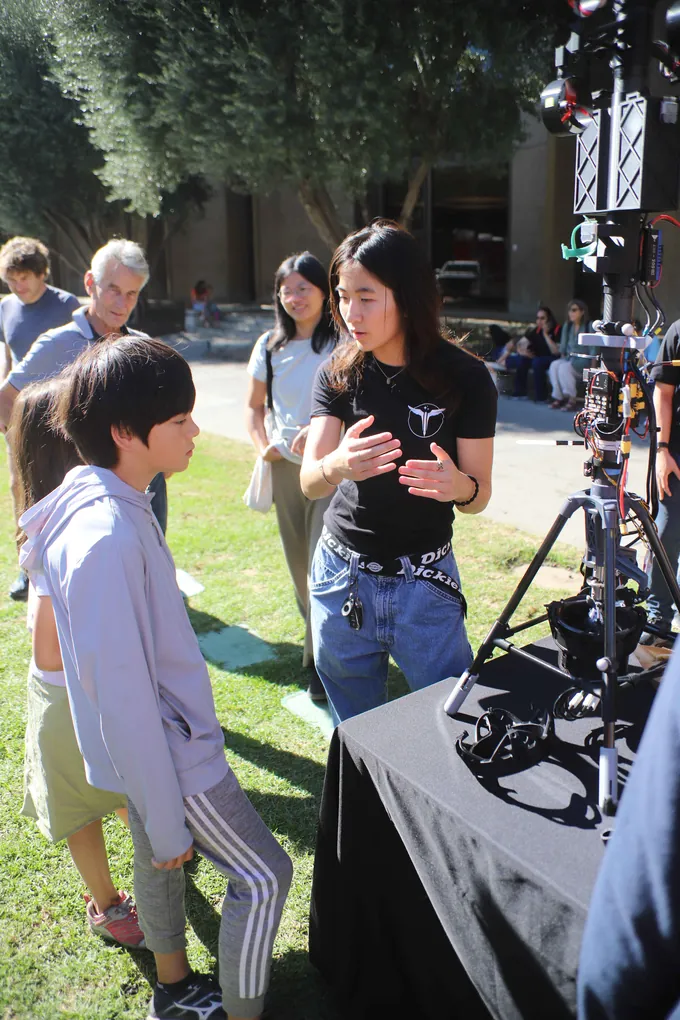 PARSEC member demonstrating the Daedalus2 testbed at an outreach event