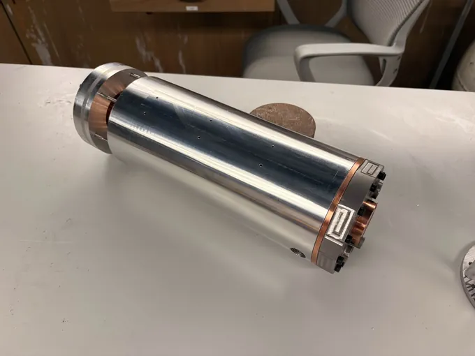 The RUDy engine testbed assembled on the bench